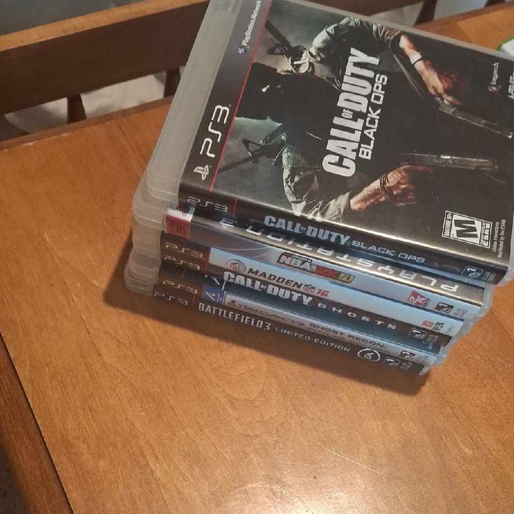 Sony Black PlayStation 3 Game Collection